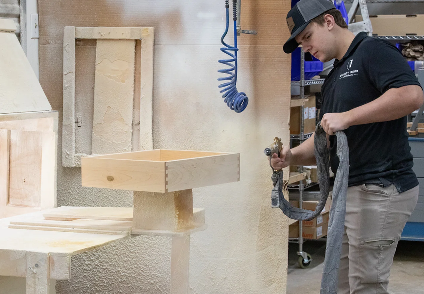 Always hand sanded with two coats of lacquer