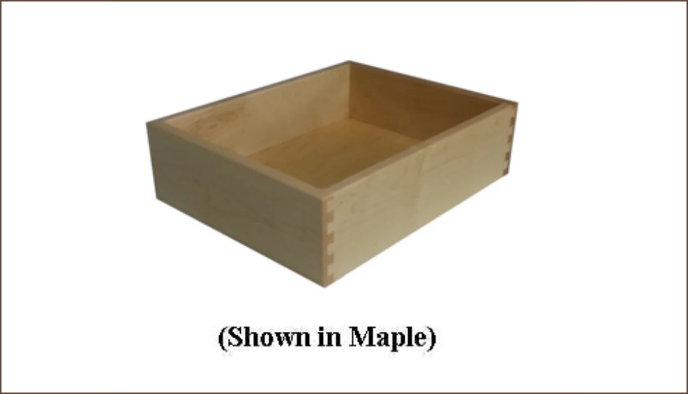 Solid Wood Dovetail Drawer Boxes